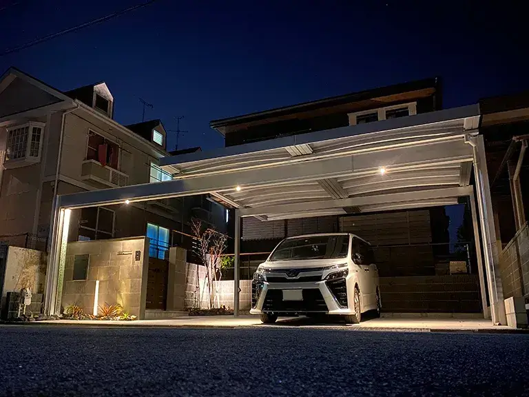 外構工事費用が200万円以上の施工例