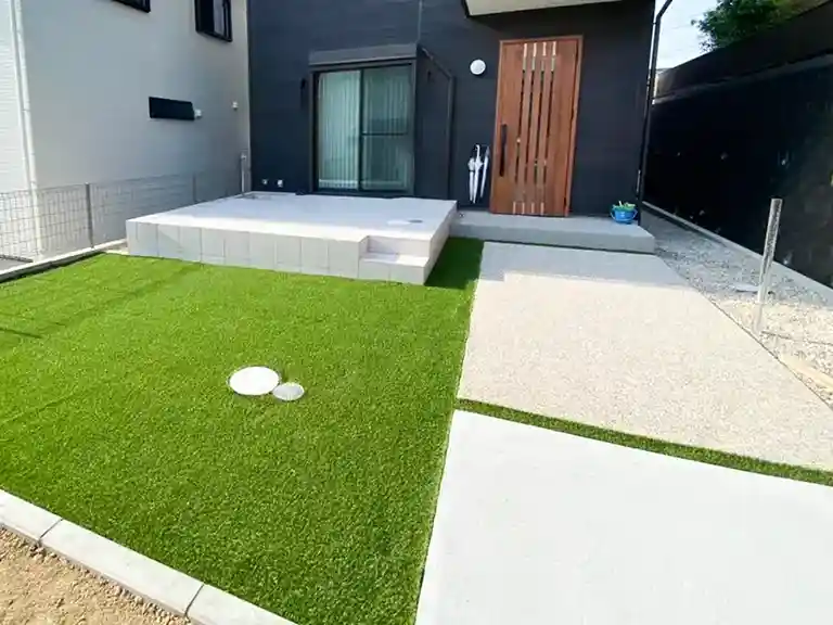 ガーテリア|タイルデッキ施工事例