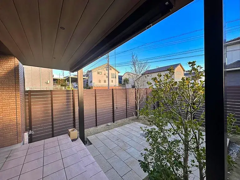 ガーテリア|タイルデッキ施工事例