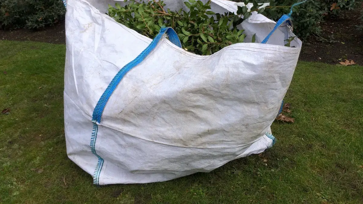 除草後の枯れた草木