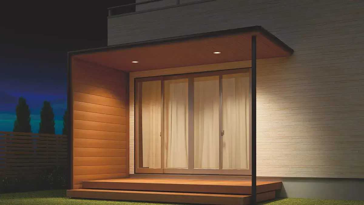 ファンルーフ ダウンライト照明