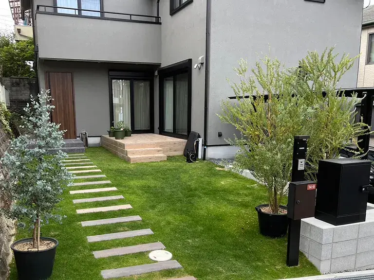 ガーテリア|タイルデッキ施工事例