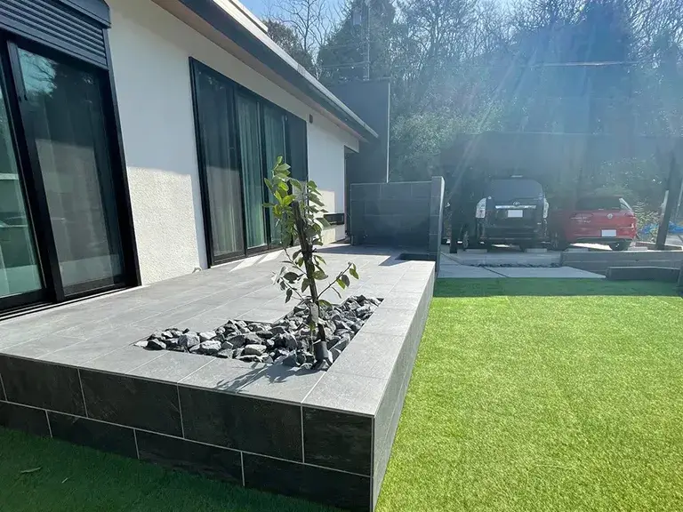 タイルデッキ工事