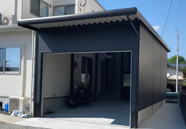 バイク倉庫アフター