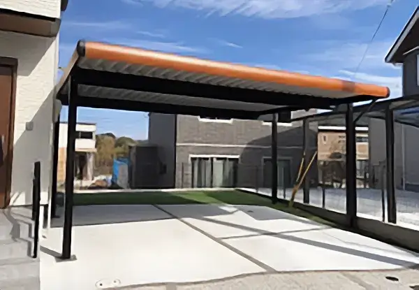 化粧カバー木目調