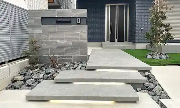 玄関アプローチ工事