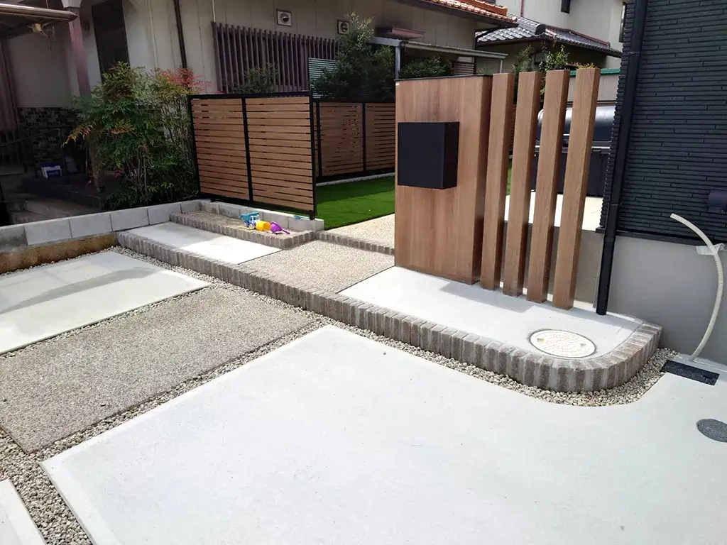 門柱&宅配ポスト施工例