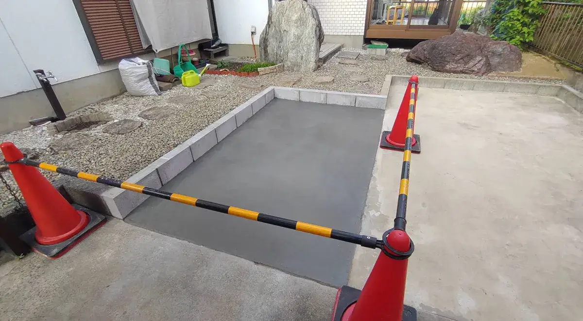 駐車場拡張工事