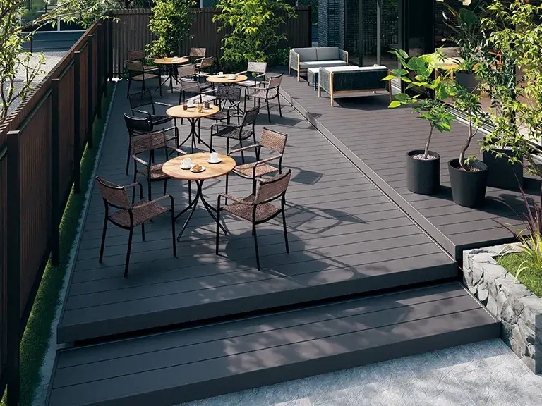 三協アルミ/人工木デッキ ヴィラウッド高強度タイプ