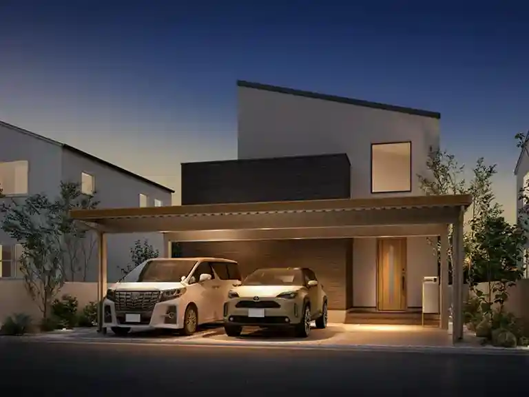 耐風圧カーポート｜リクシル／カーポートSW