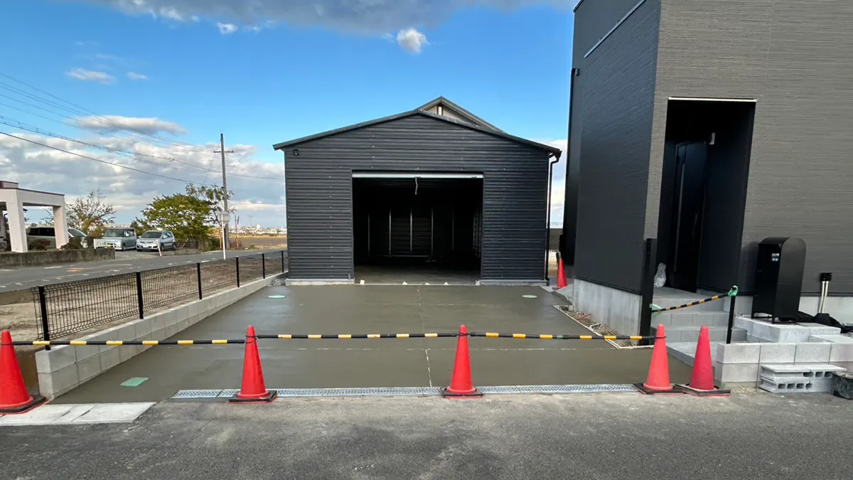 ガーテリアアメリカンガレージ施工例