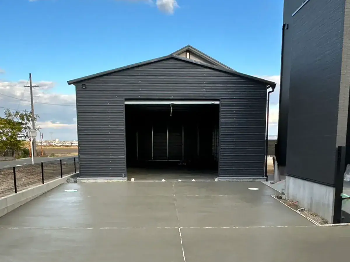 ガーテリアアメリカンガレージ施工例