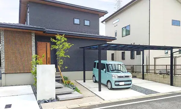 ガーテリアオープン外構施工例