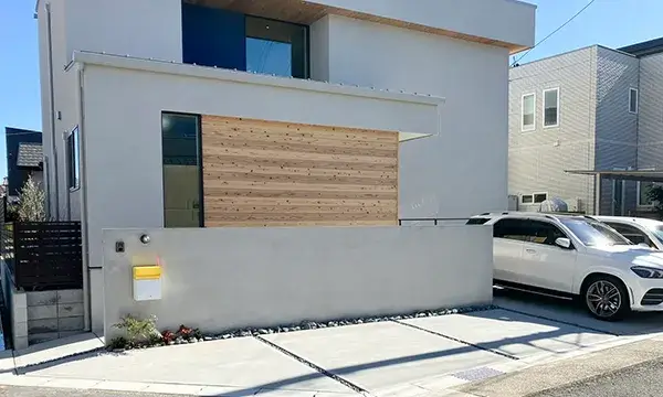 ガーテリアセミクローズド外構施工例