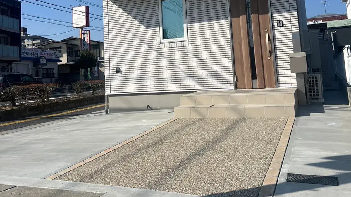 ガーテリア新築外構工事施工例