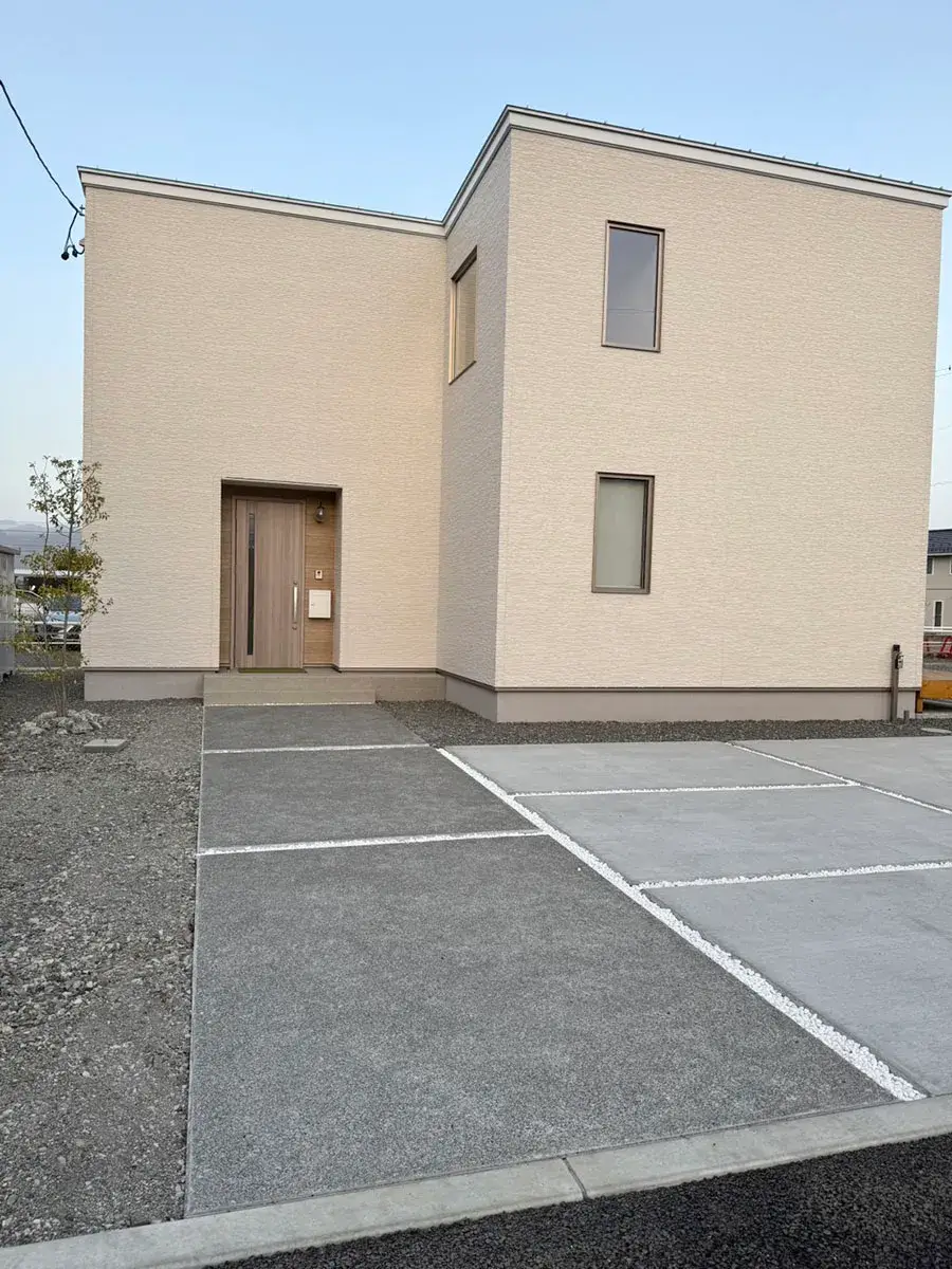 ガーテリア玄関まわrり外構工事施工例