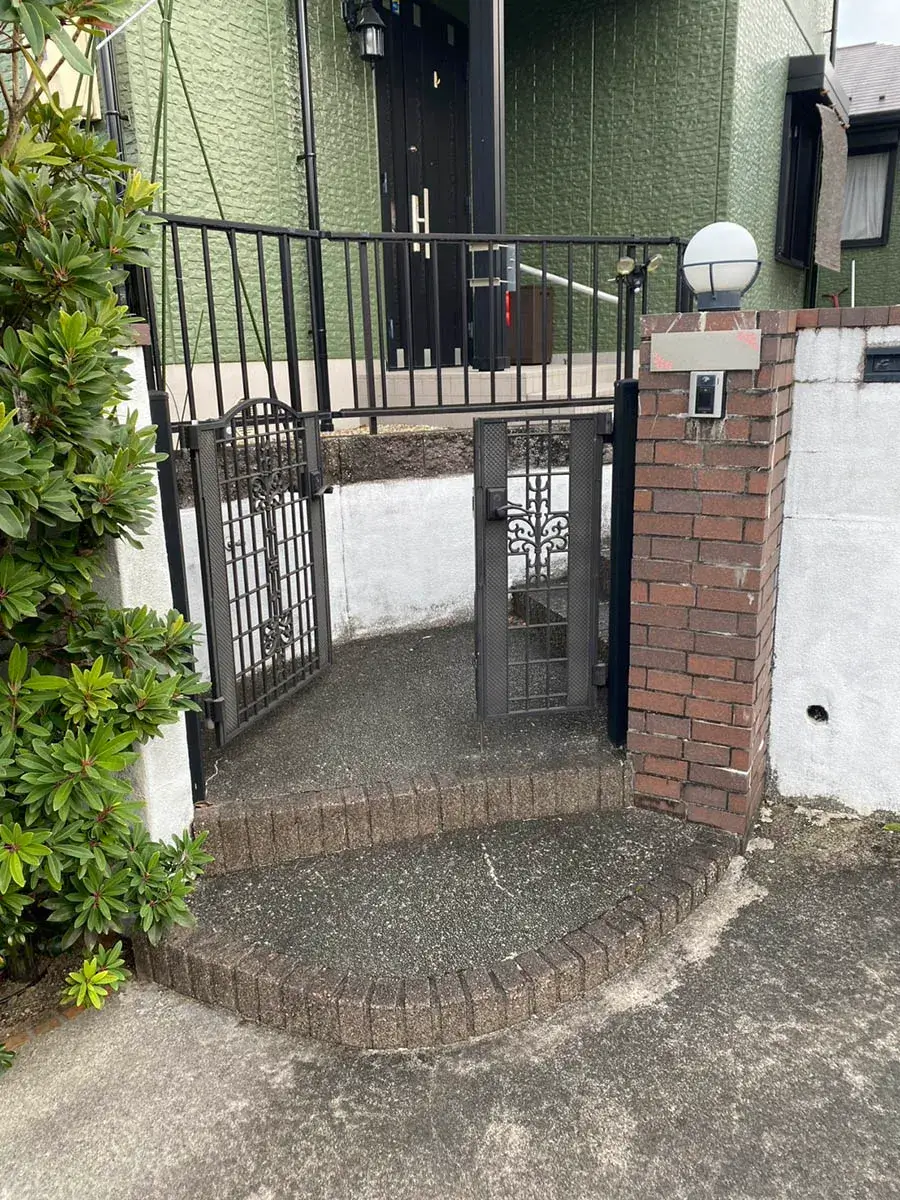 門扉リフォーム工事Before