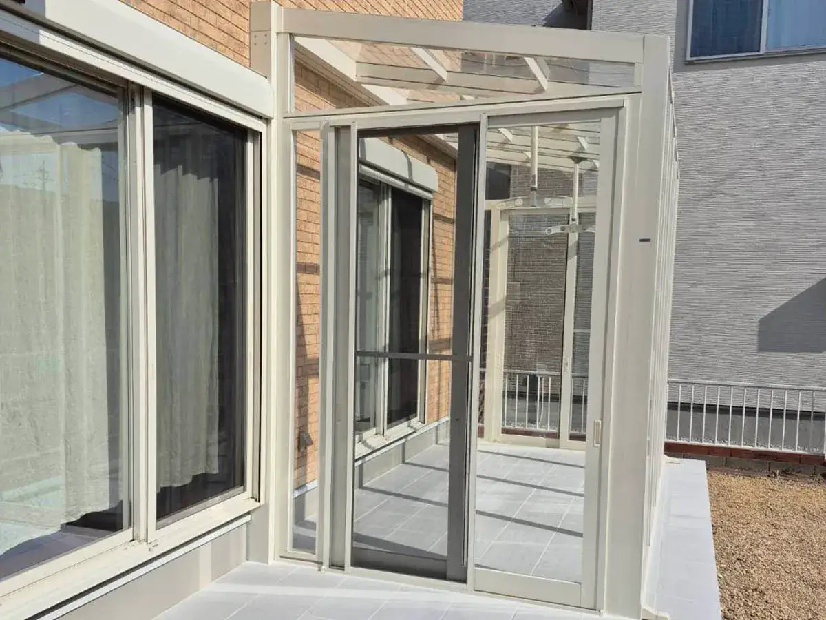 サンルーム設置工事施工例