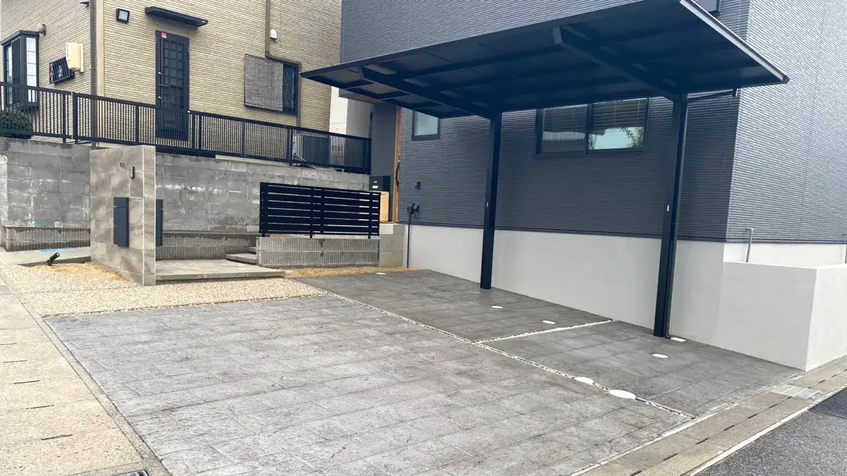 新築外構工事施工例