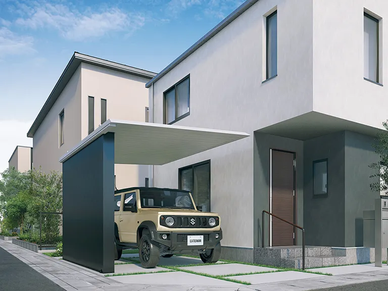 三協アルミ／カーポートFIIサイドスクリーン