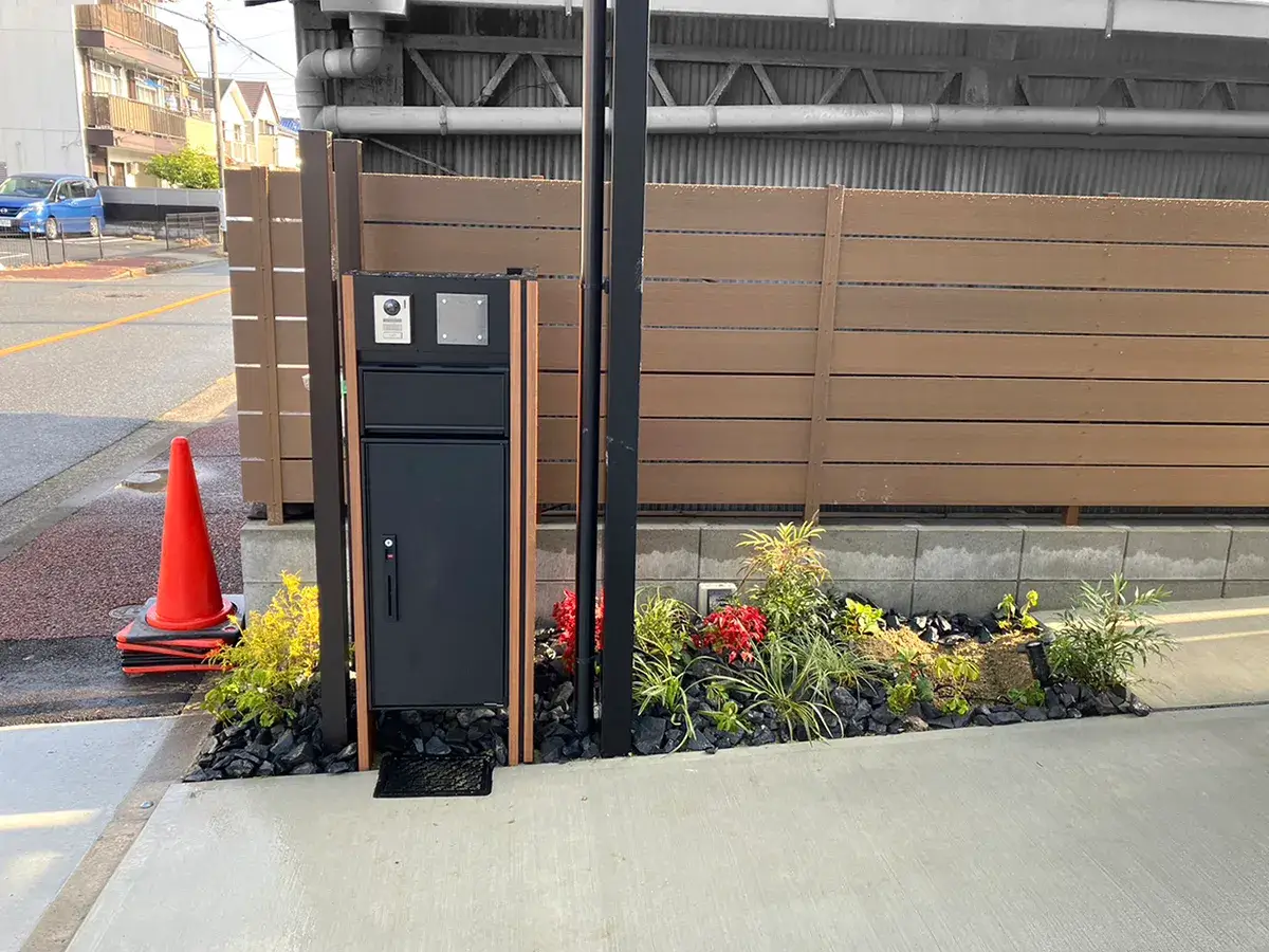 ガーテリア機能門柱工事施工例