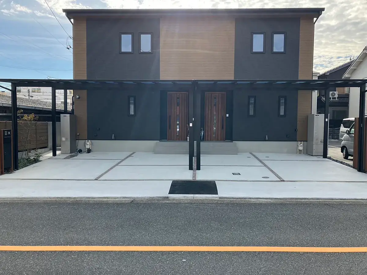 ガーテリアテラスカーポート工事施工例