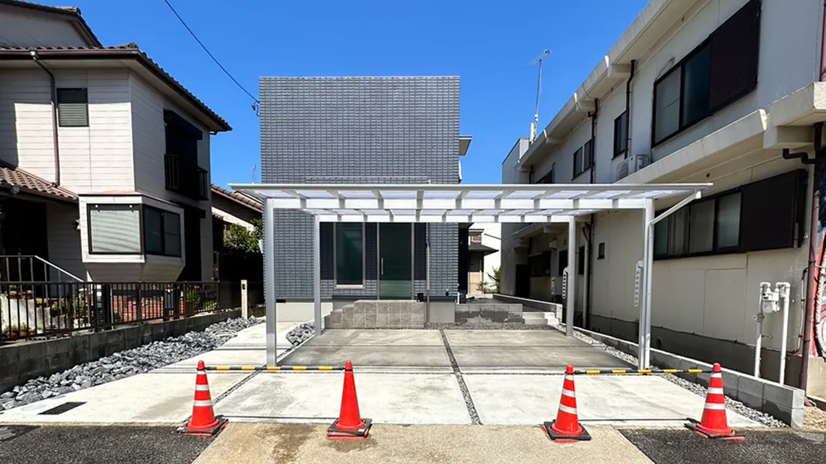 ガーテリア新築外構工事施工例