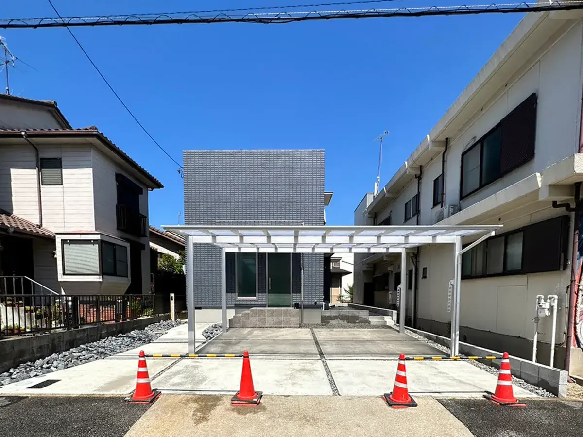 ガーテリアカーポート工事施工例