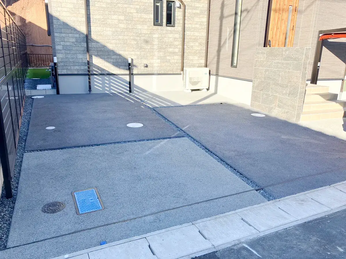 ガーテリア駐車場工事施工例