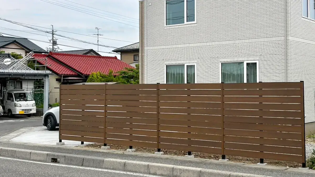 ガーテリア新築外構工事施工例