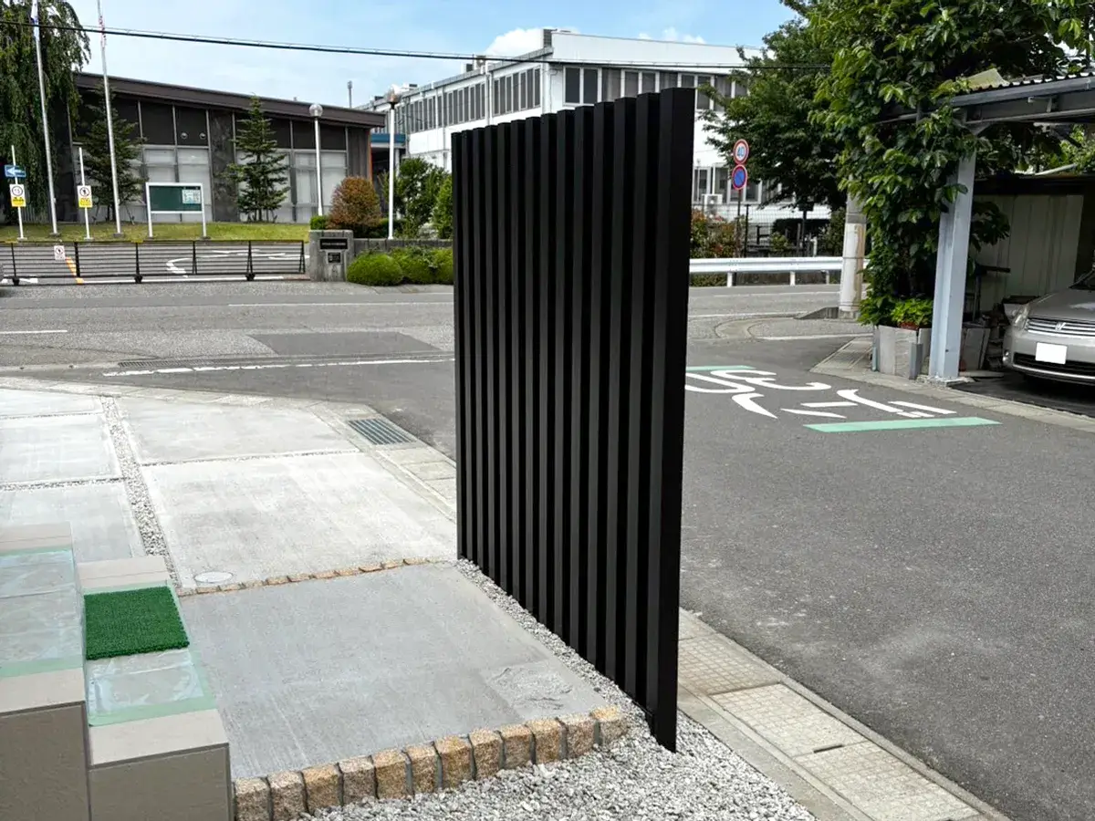 ガーテリアスクリーンフェンス工事施工例