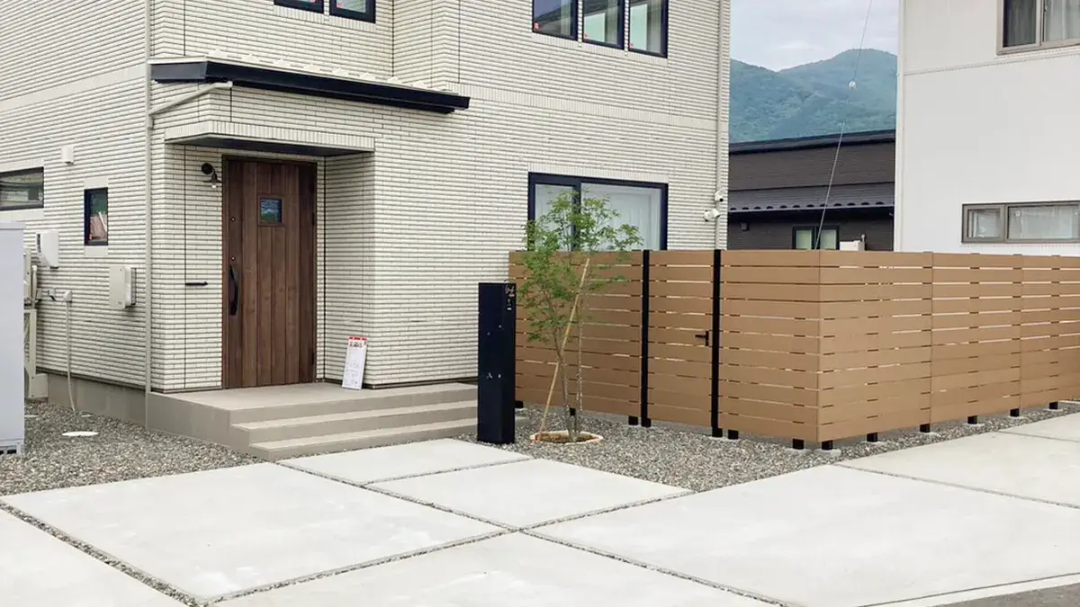 ガーテリア機能門柱工事施工例