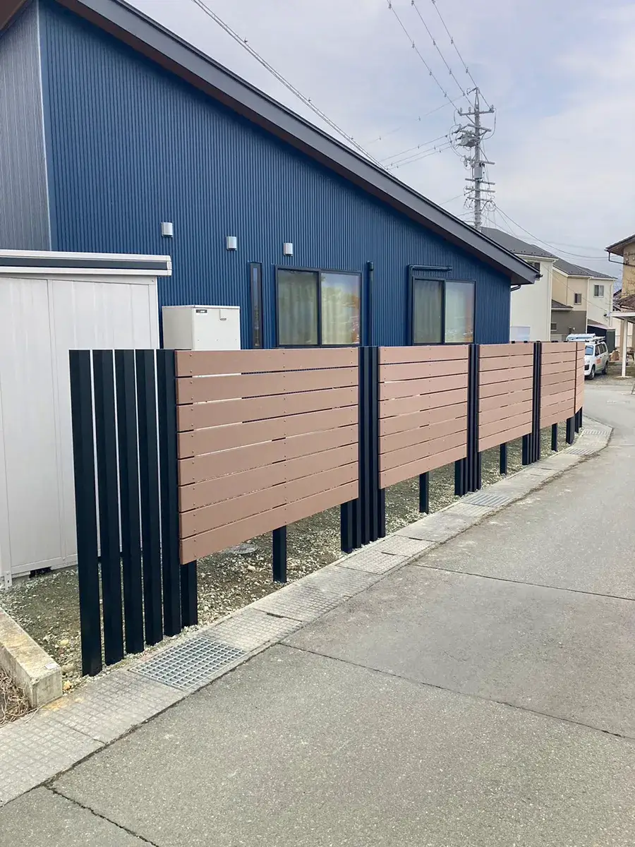 ガーテリアフェンス工事施工例