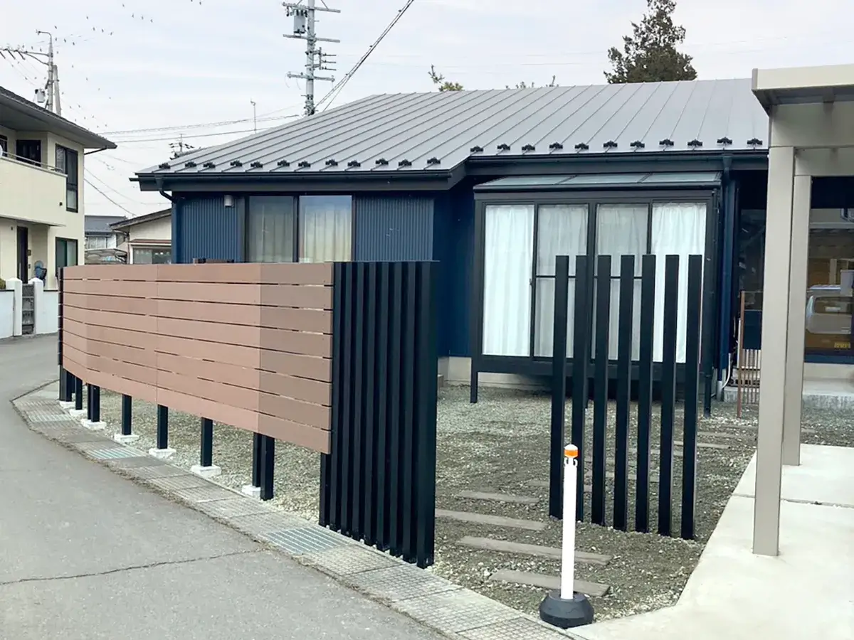 ガーテリア新築外構工事施工例