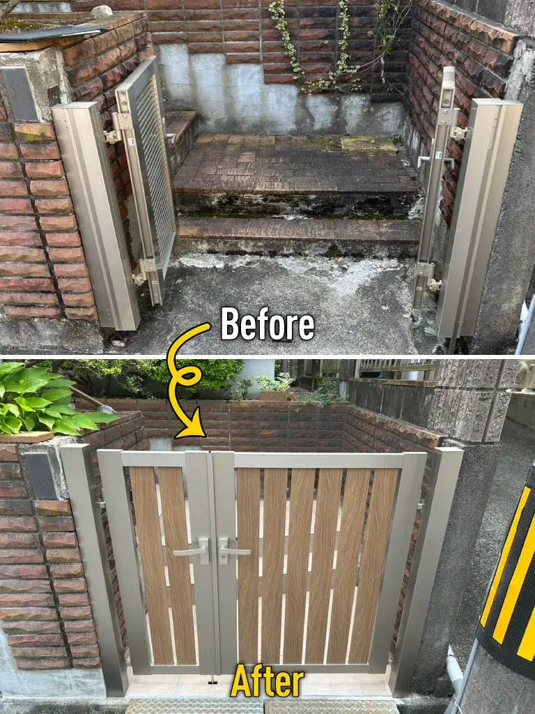 門まわりリフォーム工事施工例