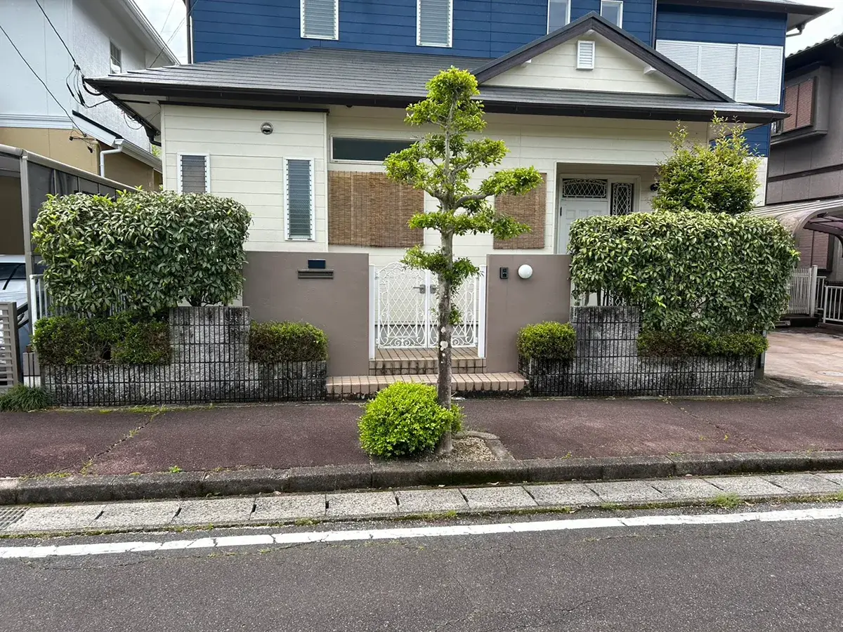 庭リフォーム工事施工前