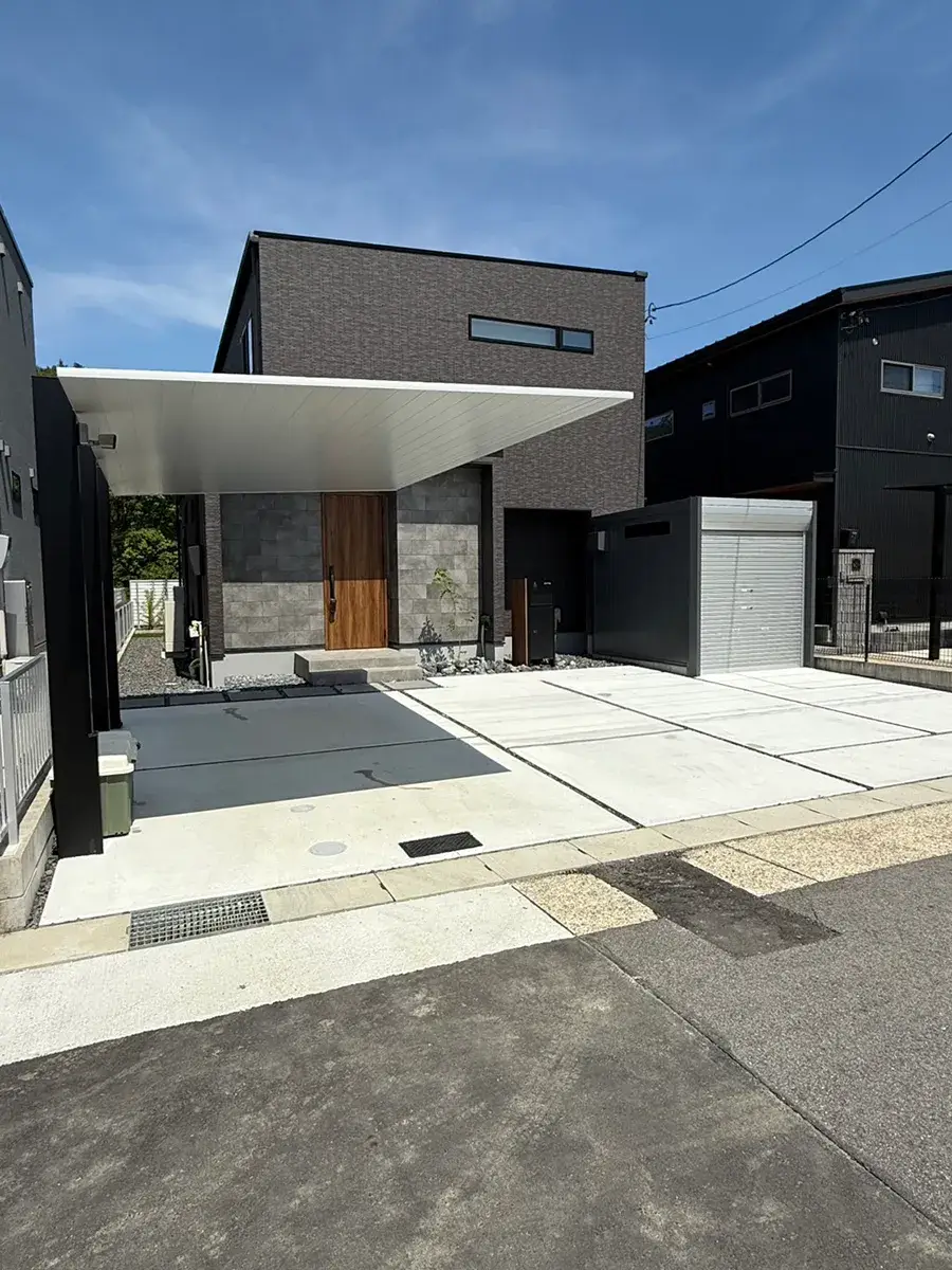 ガーテリア新築外構工事施工例