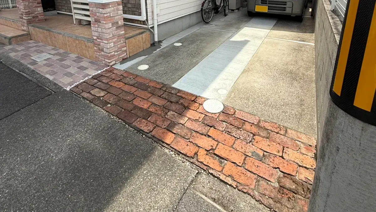 駐車場コンクリートリフォーム工事施工例