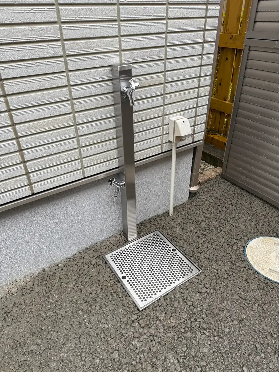 立水栓リフォーム工事施工例