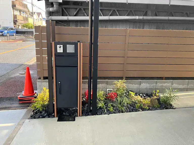 ガーテリア機能門柱工事施工例