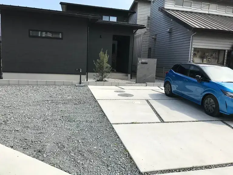 ガーテリア駐車場コンクリート工事施工例