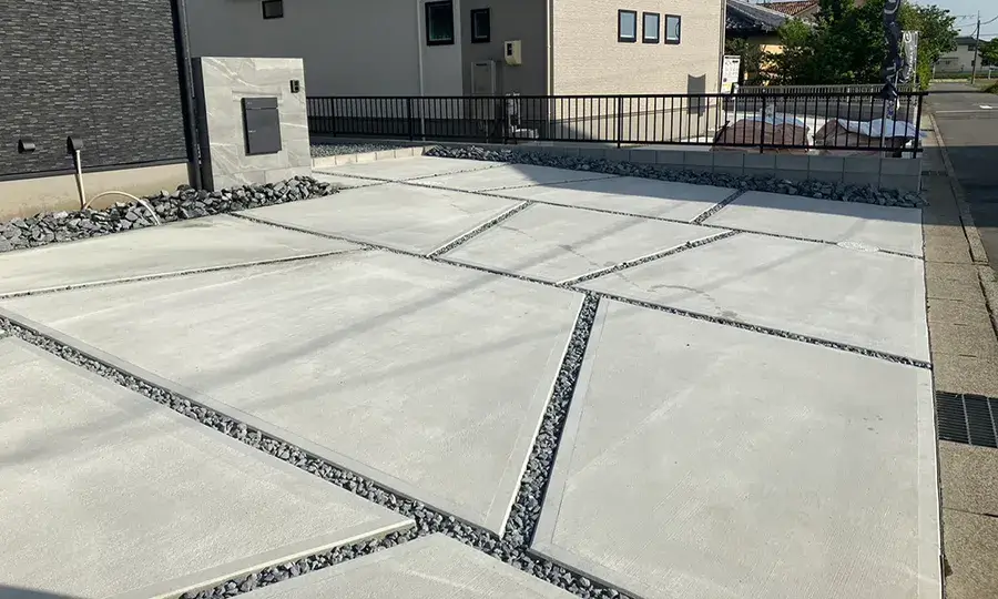 ガーテリア駐車場工事施工例