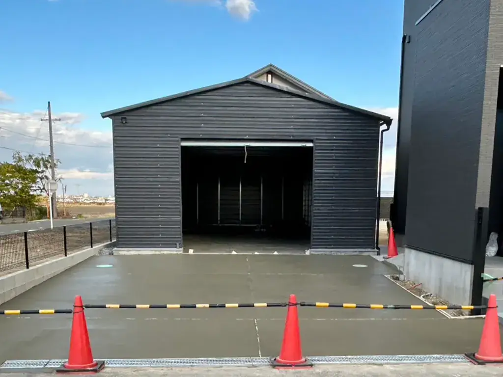 ガーテリアアメリカンガレージ施工例