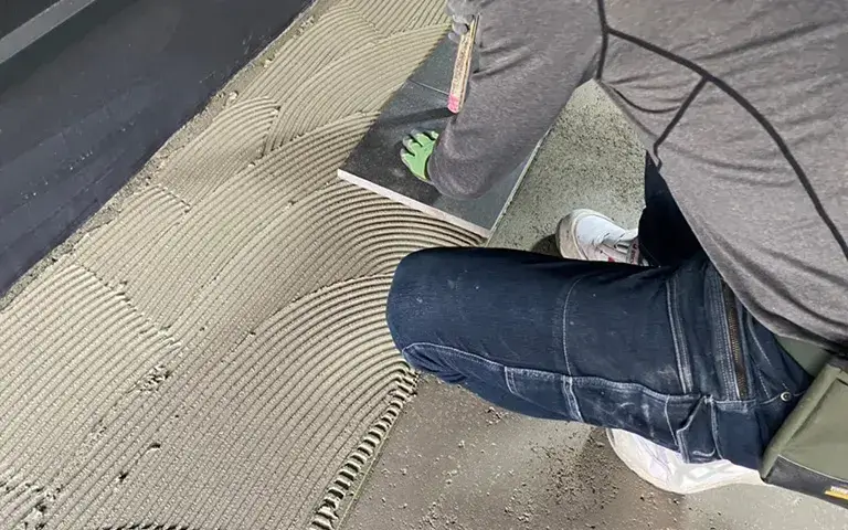 土間コンクリート外構工事施工例