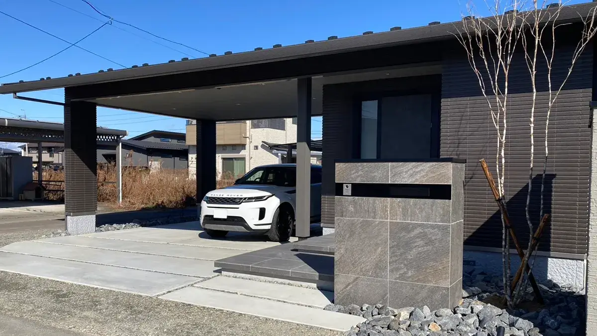 ガーテリア新築外構工事施工例