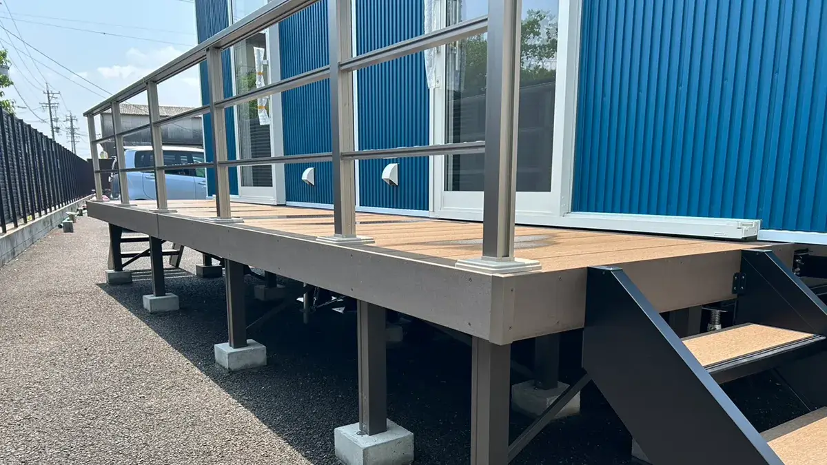 ウッドデッキ施工例