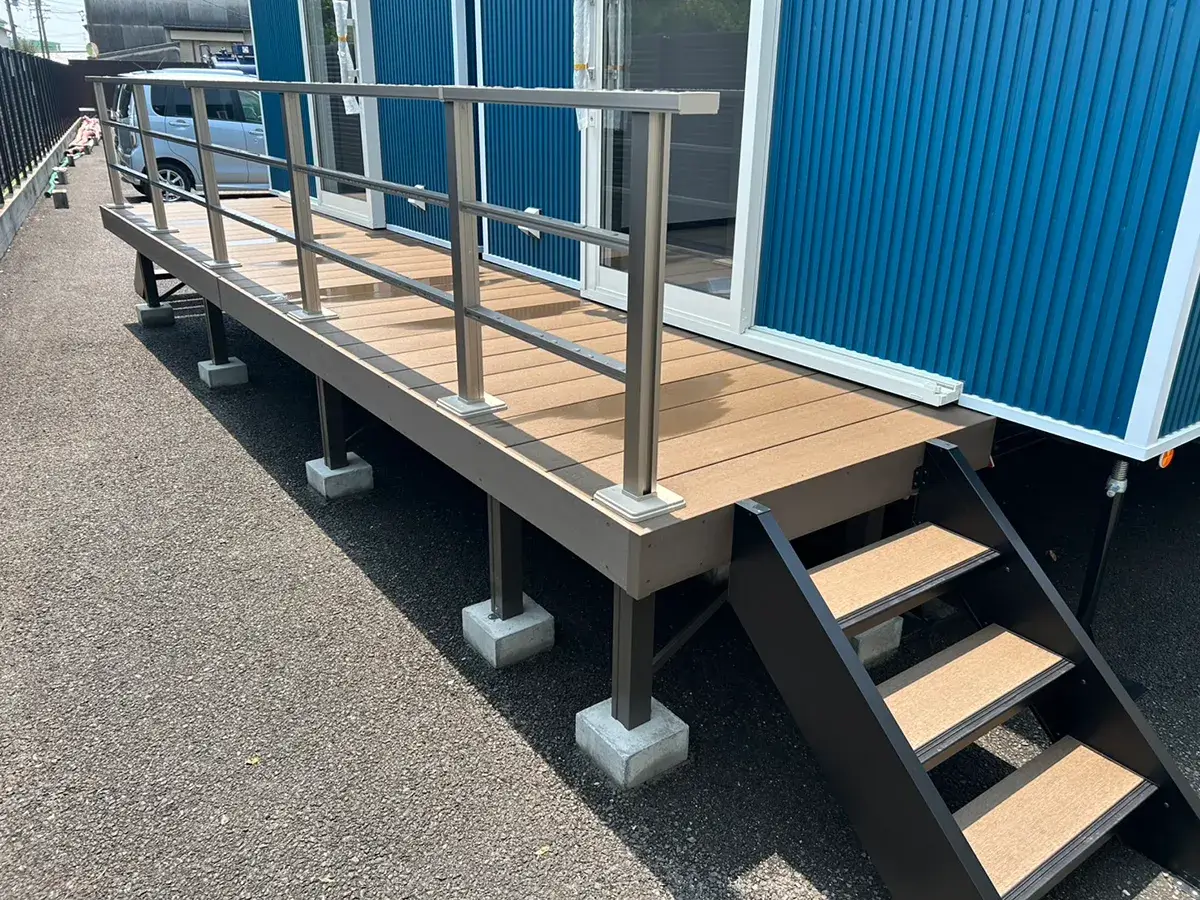 ウッドデッキ工事施工例