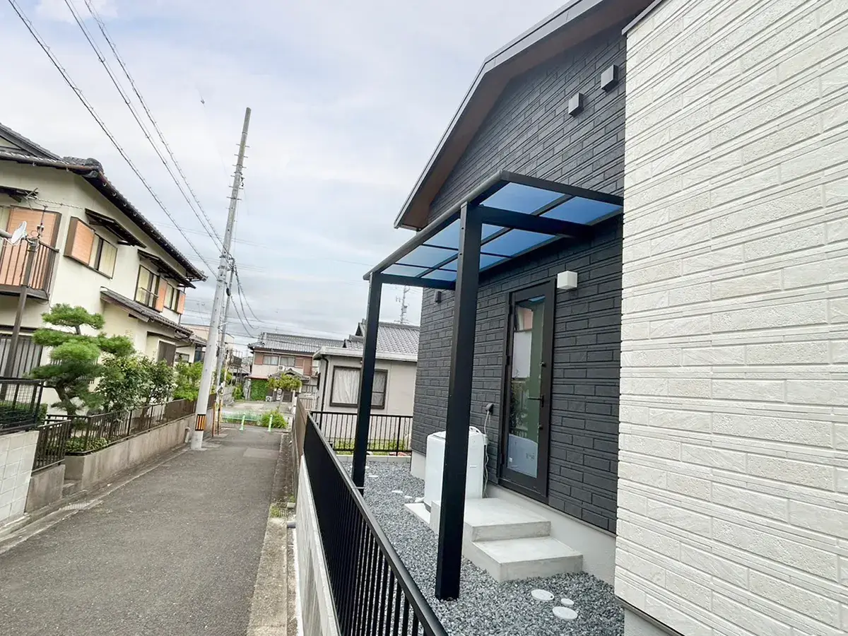 ガーテリアテラス屋根施工例