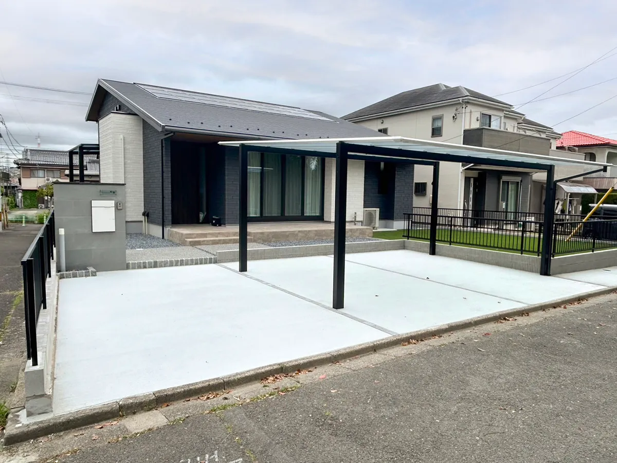 ガーテリア新築外構施工例