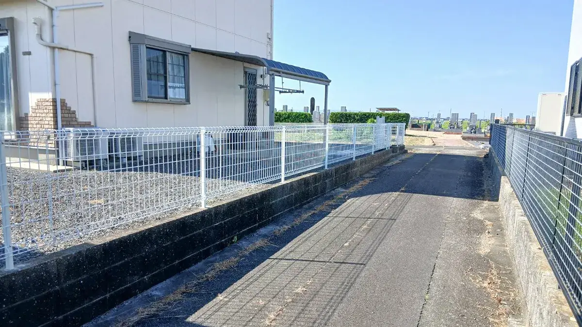 ガーテリア境界フェンスリフォーム施工例